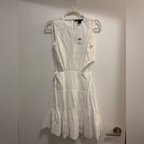 NWT FCUK broderie sun dress, size 4 - Picture 5 of 7